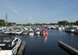 Jachthaven in Friesland