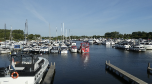 Jachthaven in Friesland