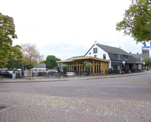 Horeca, cafe/zalen/restaurant/bovenwoning en buitenterrein